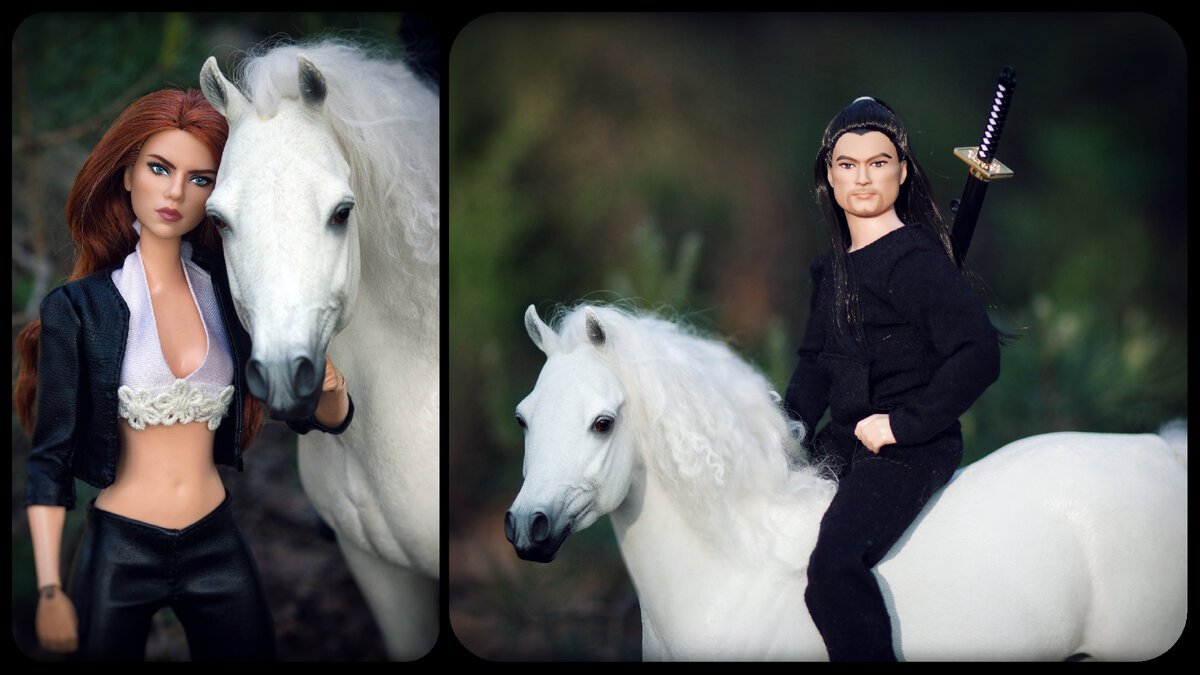 Скарлетт Йоханссон, конь и Самурай 