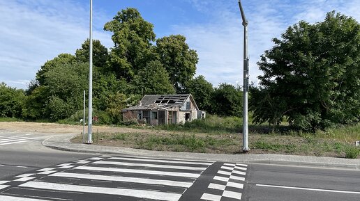 Показываю, но не советую идти к морю на пляж из Светлогорска в Рыбное