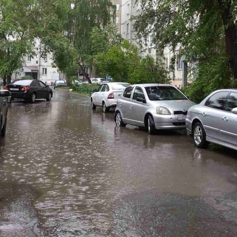 Карта дождя тюмень