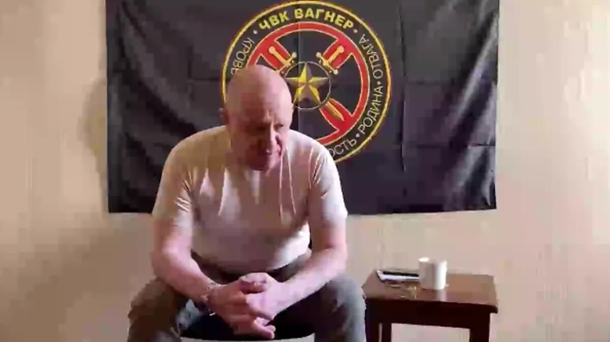 Евгений Пригожин рассказал о ситуации в ходе контрнаступления ВСУ. Фото: скрин из видео «Пресс-служба Пригожина»/telegram