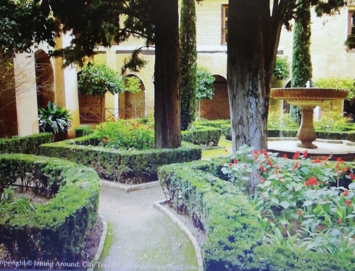 Аллеи дворцового сада