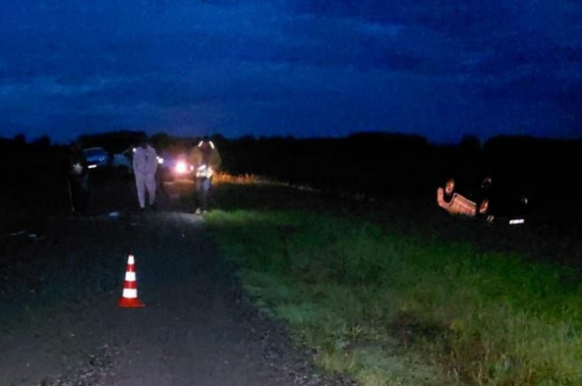    В Новосибирской области 57-летний водитель Toyota погиб в ДТП