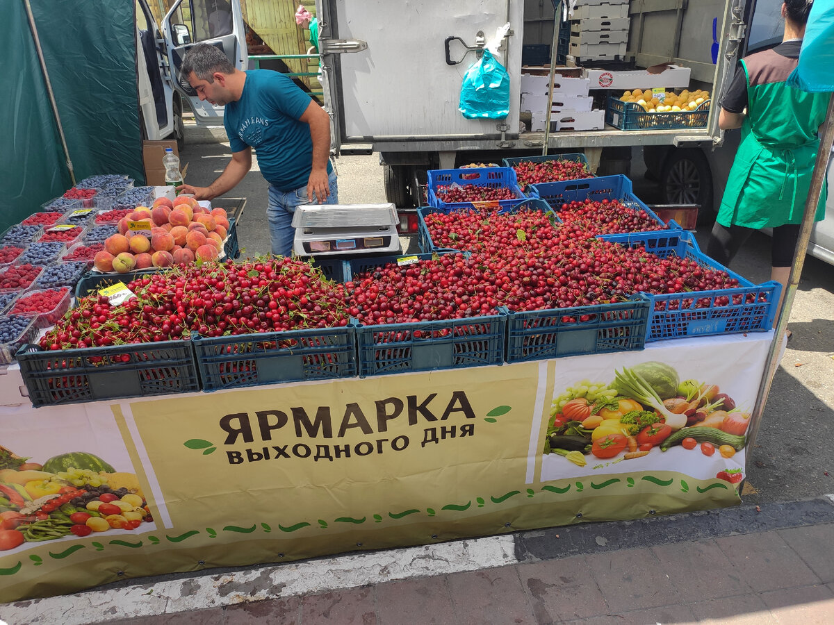 Рынок выходного дня в Геленджике. Что можно купить в конце июня | Обо всем  с 