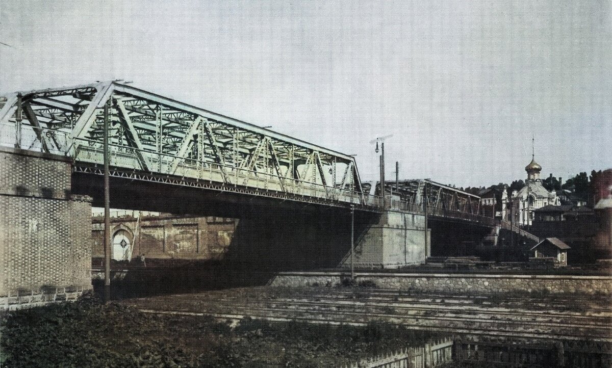 Пятницкий виадук в начале ХХ века