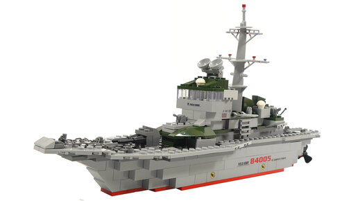 Собираем из LEGO военный корабль - Zormaer 58833 Корвет