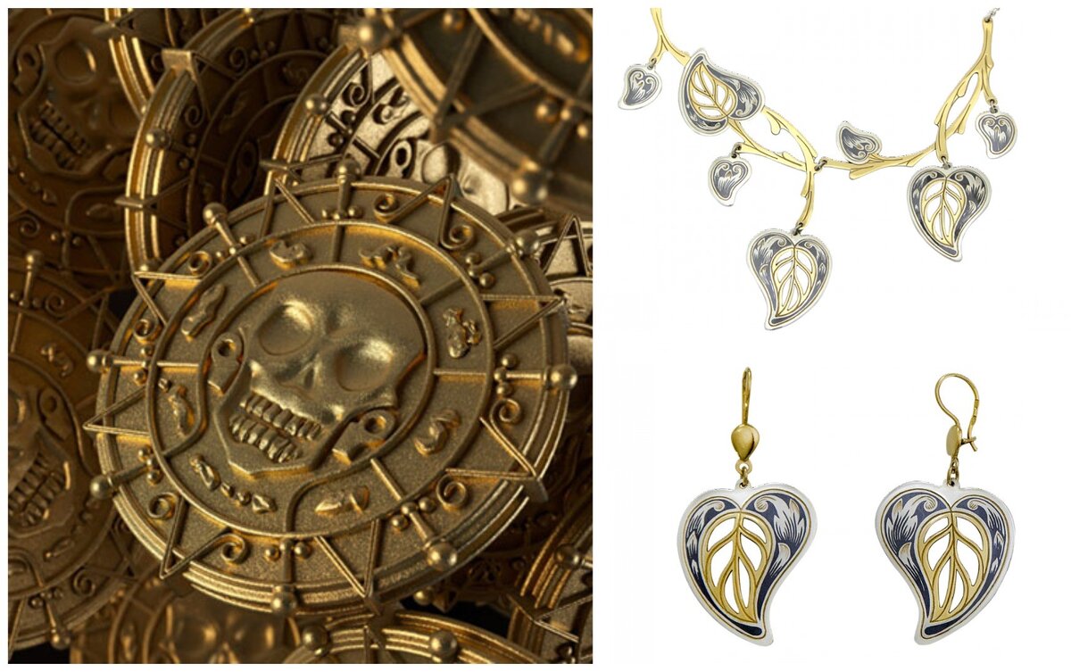 Драгоценные монеты из фильма "Пираты Карибского моря"