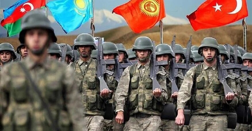 В 2022 году прошли военные учения стран Организации тюркских государств. Главным организатором стала член НАТО Турция, кроме Азербайджана, участвовали два члена ОДКБ - Казахстан и Киргизия. Фото из открытых источников сети Интернета