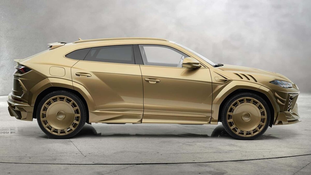 Mansory Venatus: золотой зверь на базе Lamborghini Urus | AgentMotors | Дзен