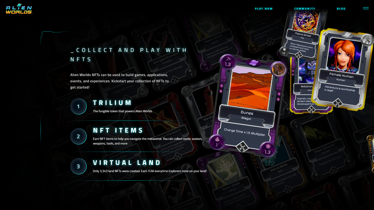 Одной из основных ценностей внутри мира Alien Worlds являются NFT-токены, известные как "планеты". Каждая планета представляет собой уникальное пространство, где игроки смогут добывать экономический ресурс, известный как "Трилиум" (TLM). Этот ресурс имеет реальную стоимость, поскольку может быть продан или обменен на другие криптовалюты.

Сердце экономики TLM приходится на "майнинг", который выполняется игроками-добывателями на планетах Alien Worlds. Участники проводят майнинговые операции, используя различные инструменты и оборудование, которые они могут приобрести или арендовать с помощью TLM-токенов. За успешные добычи пользователи получают награды, которые в свою очередь имеют стоимость на рынке. Чем больше продуктивность и редкость оборудования, тем выше шансы пользователя найти ценный Трилиум и обогатиться в игре.