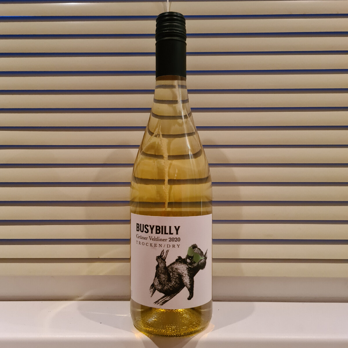 Грюнер Велтлинер "Busybilly", регион Панон, Венгрия, "Danubiana Borkereskedo es Termelo", 2020