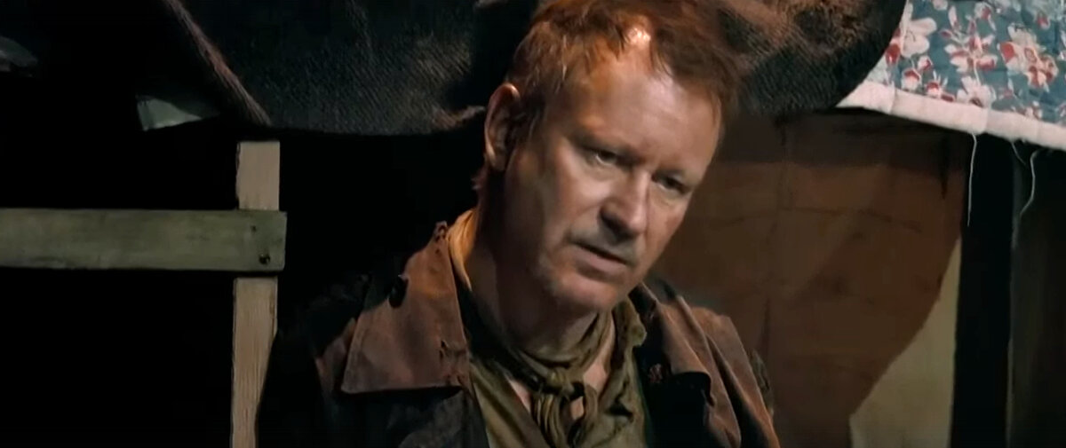 Кадр из кинофильма "Догвилль", 2003 г., режиссер и сценарист Ларс фон Триер (скриншот)