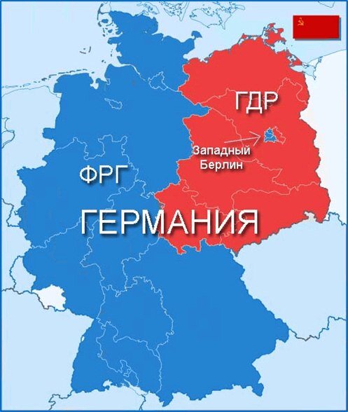 Карта германии берлин