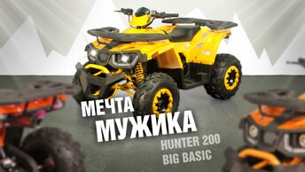 Почему его ХОТЯТ?! Тест драйв и обзор квадроцикла Avantis Hunter 200 BIG BASIC