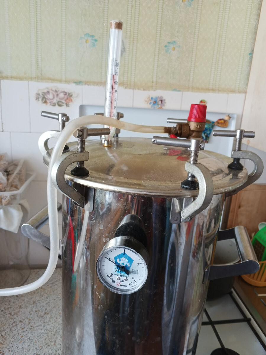 Аппарат в деле. На пару. 