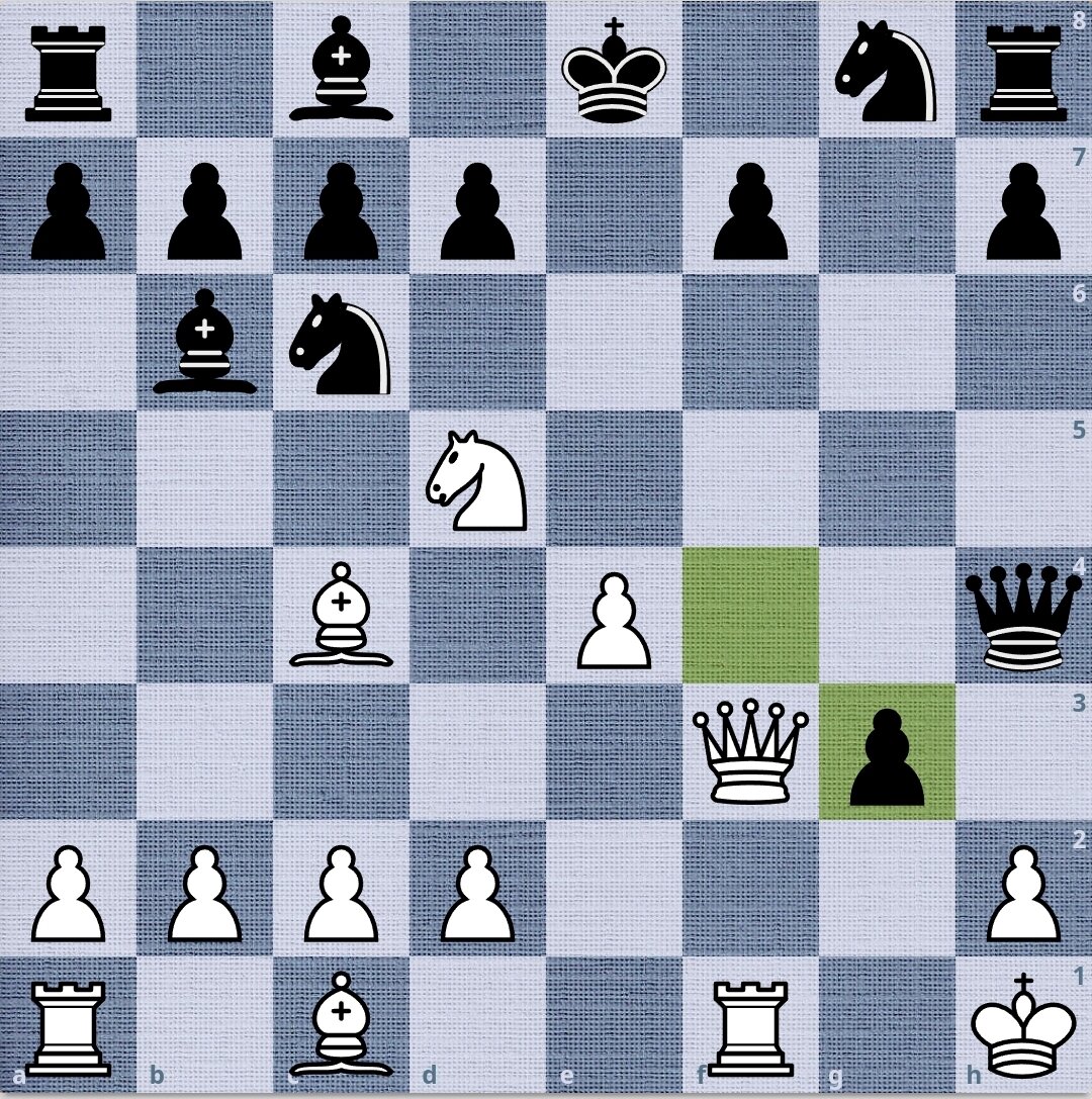 Ход белых. Мат в 2 хода