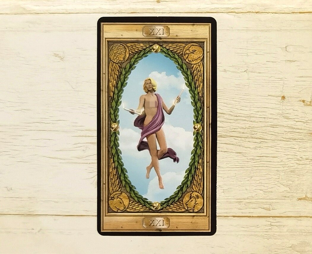 Аркан XXI "Мир". "Таро Универсальный ключ".