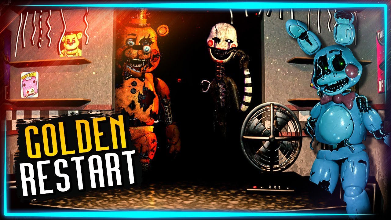 НЕПЛОХАЯ ФНАФ ИГРА ОТ НАШИХ РЕБЯТ! ✅ FNAF Golden Restart DEMO