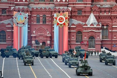    Военный парад, посвящённый 78-й годовщине Победы в Великой Отечественной войне © Telegram-канал Минобороны России
