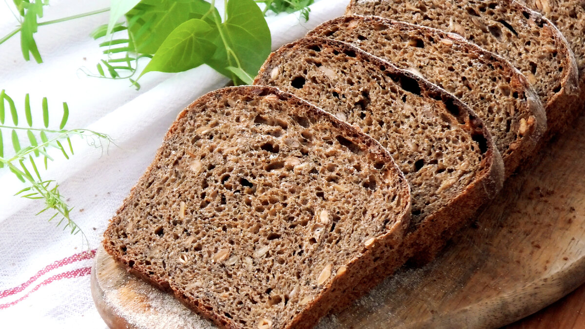 Пшенично- ржаной хлеб на ржаной закваске с семечками🌾🍞 | ПРОСТОРЕЦЕПТ |  Дзен