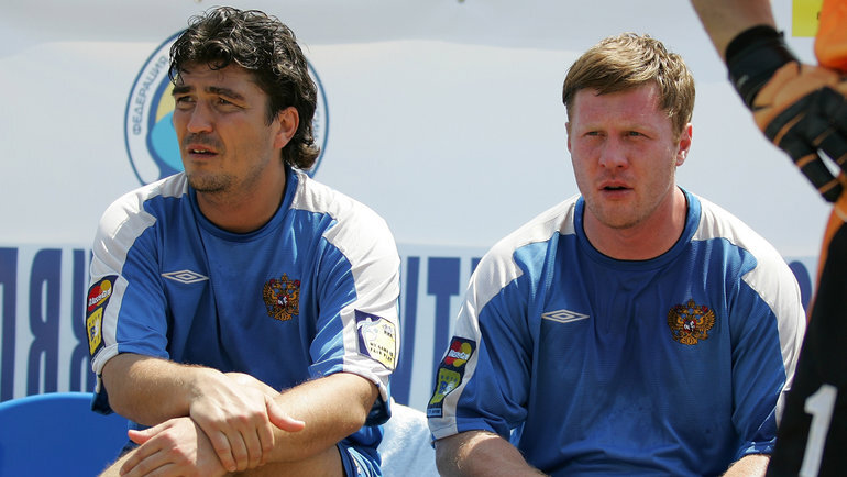    Николай Писарев и Сергей Анохин.Александр Киселев