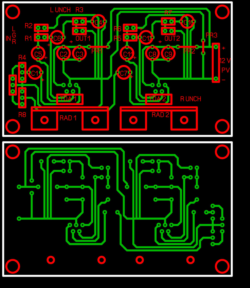 Разводка печатной платы