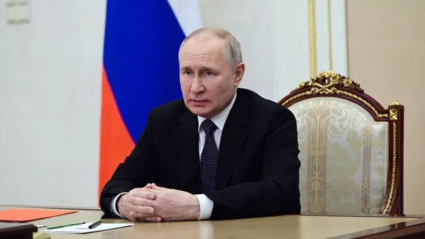 Президент России Владимир Путин в Кремле в Москве 12 мая 2023 года. ПАВЕЛ БЫРКИН 