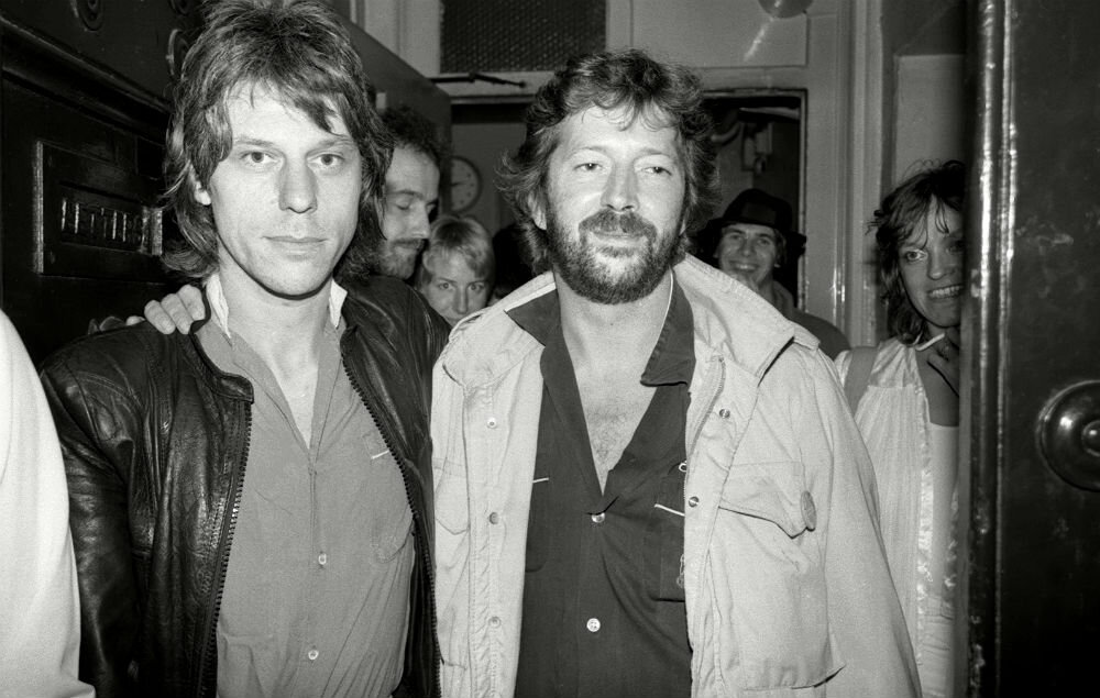 Jeff beck and Eric Clapton