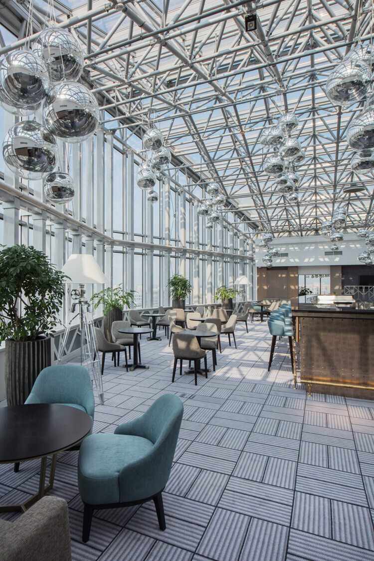 Гипсовые панно, дирижабли и вид на взлётную полосу: отель DoubleTree by  Hilton Vnukovo | Design Chat | Дзен