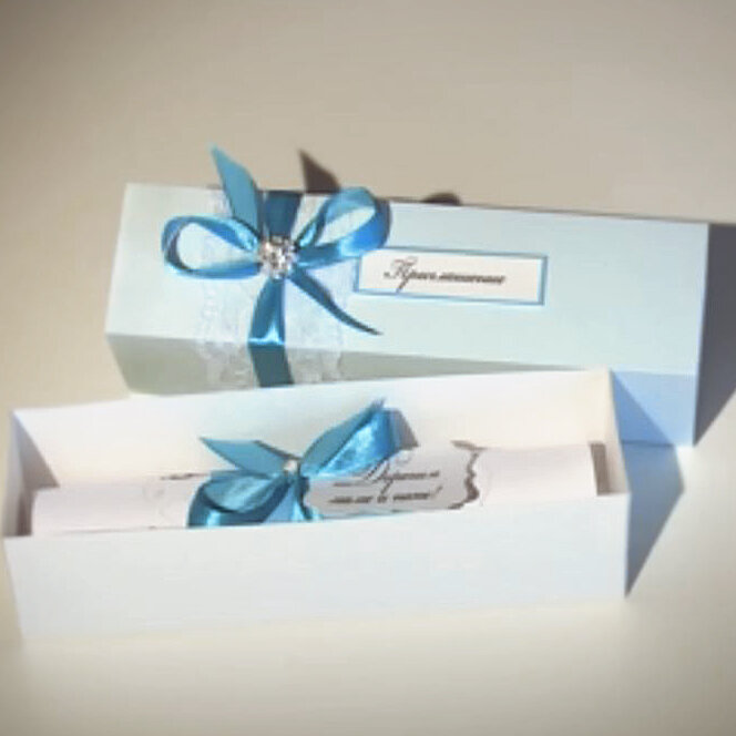    Свадебные приглашения своими рукамиИсточник: Скриншот из видео