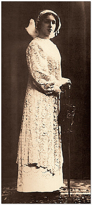 Лидия Зверева. Выпускница института благородных девиц. Фотография из открытого источника