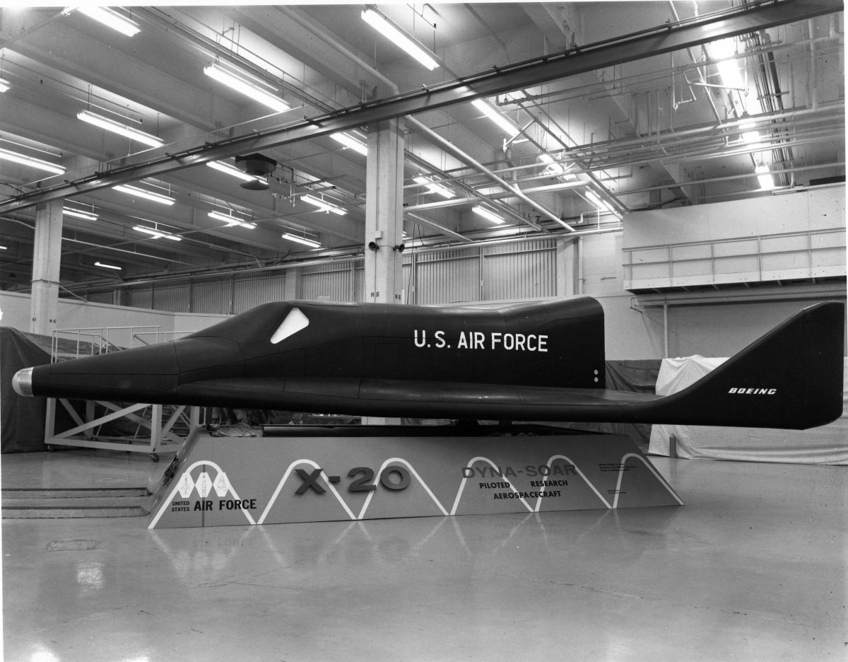 Boeing X-20 Dyna Soar, который так никогда и не взлетел. Фотография в свободном доступе.