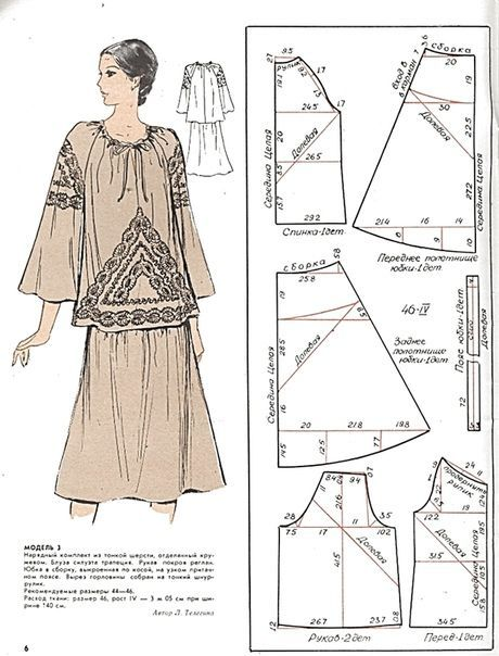 Изображения по запросу Выкройки одежды