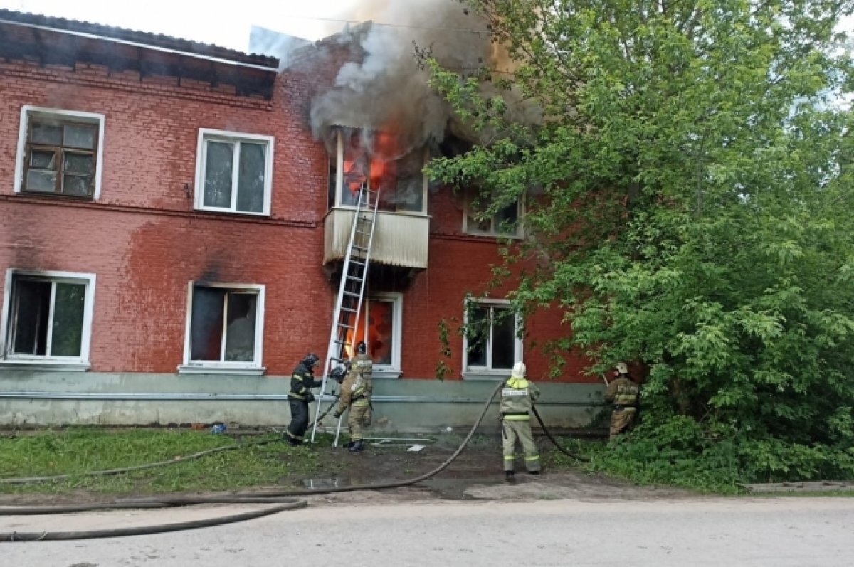    Сгоревший дом в Донском отключат от коммуникаций, а жильцов переселят