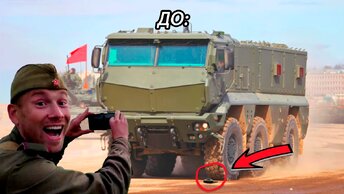 Под новый военный КАМаЗ подложили мину: показываю, что осталось от бронемашины после такого теста
