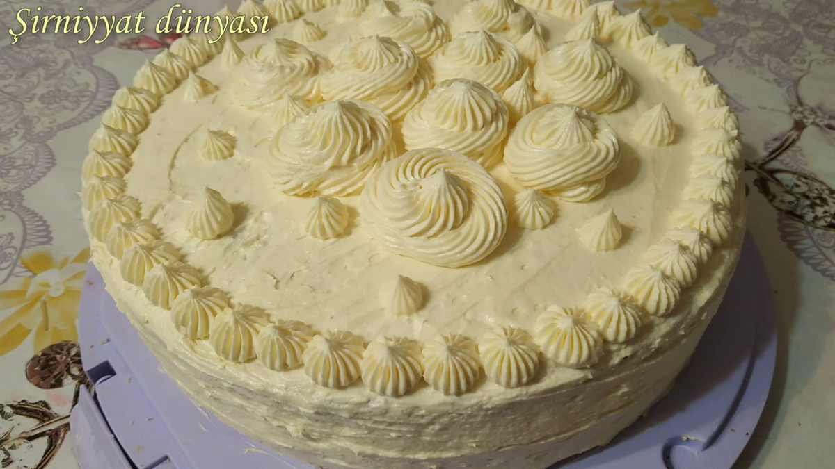 бисквитный торт со сметанным кремом рецепт пошаговый | Дзен