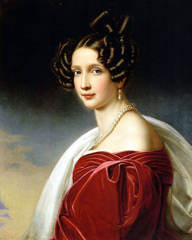 Принцесса София Баварская Портрет Джозефа Карла Штилера, 1832