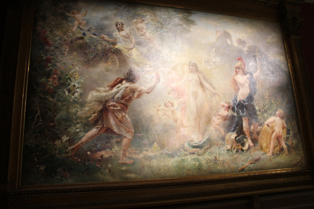 Санкт-Петербург. Музей Фаберже. Константин Маковский. Суд Париса. 1899 год.
