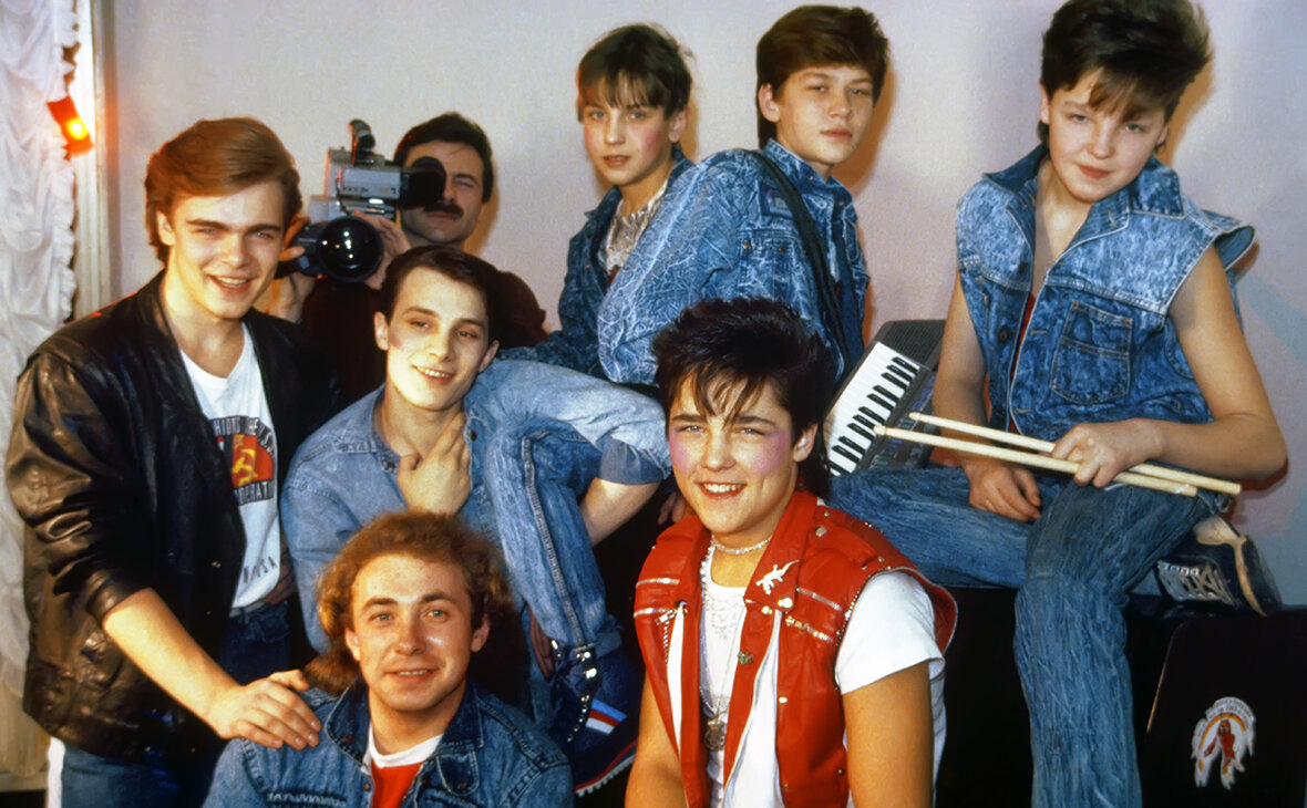Группа «Ласковый май», 1989 год (Фото: Александр Шогин / ТАСС)
