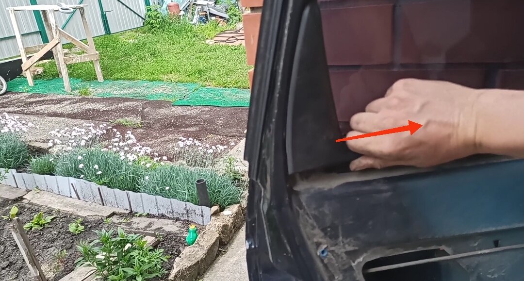 Пассат как снять стекло