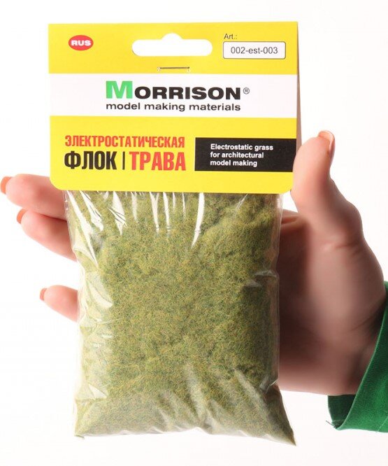 Пример флока, другое название-электростатическая трава(источник изображения - Яндекс-картинки) 