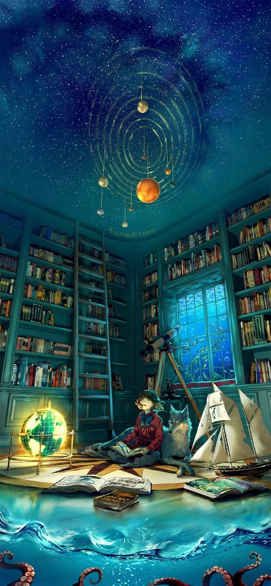 Картинка из Pinterest, автор YuumeiArt