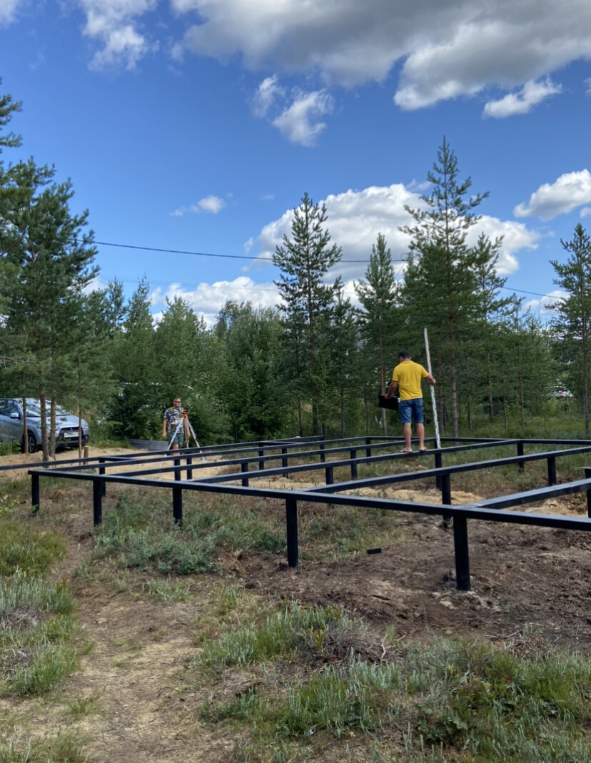 "Томмер" принимает работу установщиков свайного фундамента. Резюме: идеально!