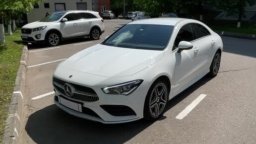 Mercedes Benz CLA 2020 С бантом