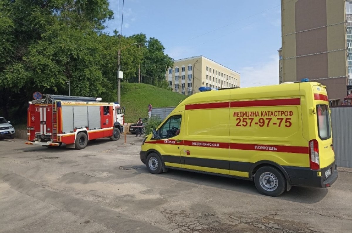    В Сети появились кадры падения беспилотника в Воронеже