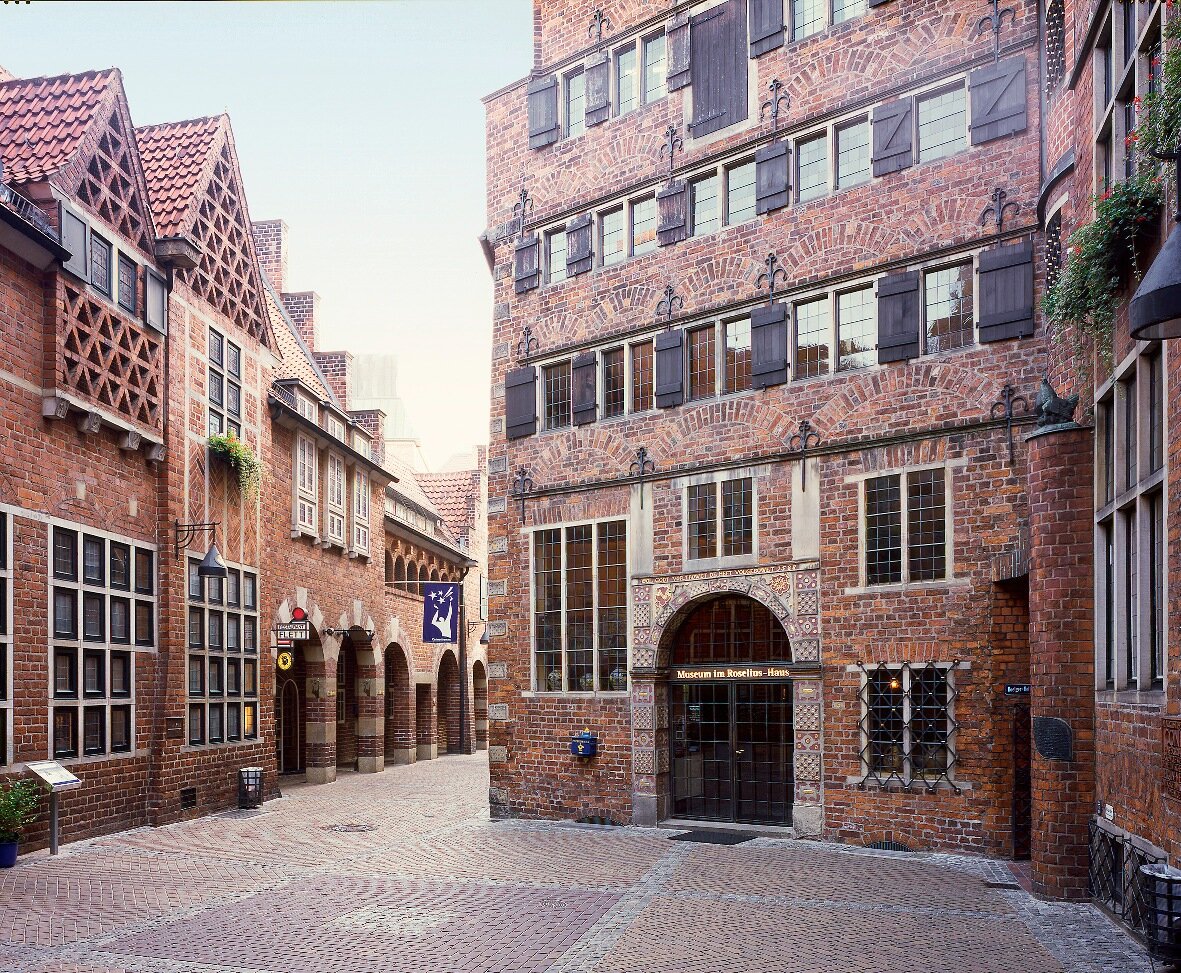 Улица-ансамбль Бёттхерштрассе в Бремене в наши дни