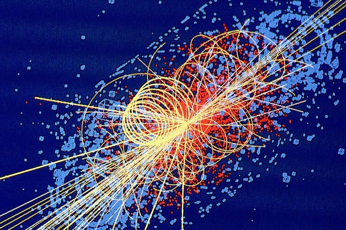 Частица самый. Бозон Хиггса. Большой адронный коллайдер Бозон Хиггса. Элементарные частицы Бозон Хиггса. Бозон (элементарная частица).