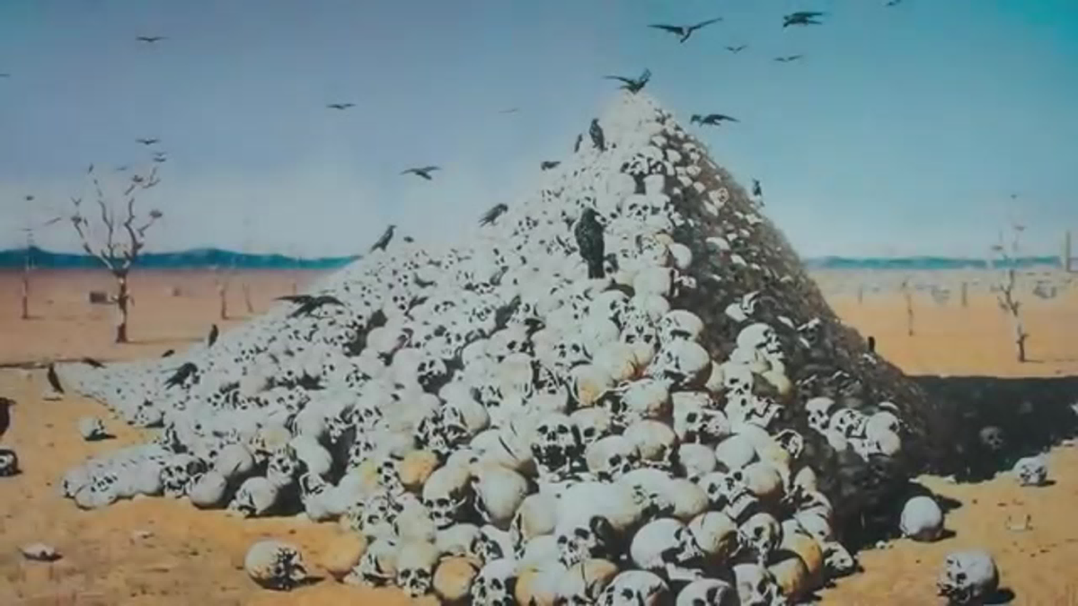 В Верещагин  Апофеоз войны пирамиды смерти Итог Битвы при Солхате