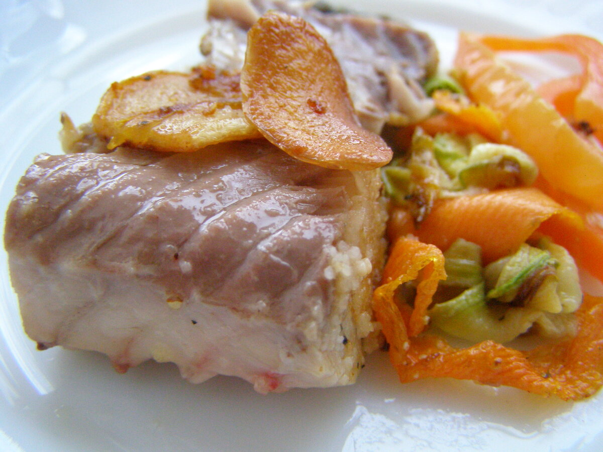 Vegetables can also be cooked separately.