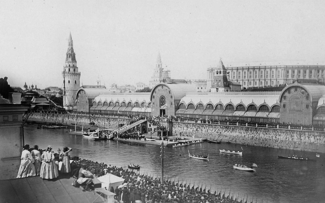 Открытие Политехнической выставки. Из архива Политехнической библиотеки