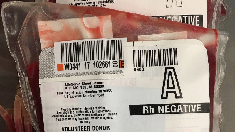     Донорская кровь. СС0